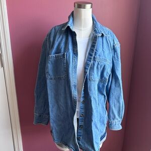 Old Navy Boyfriend Denim Shirt